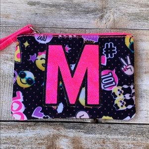 Justice Girl’s Initial Wristlet